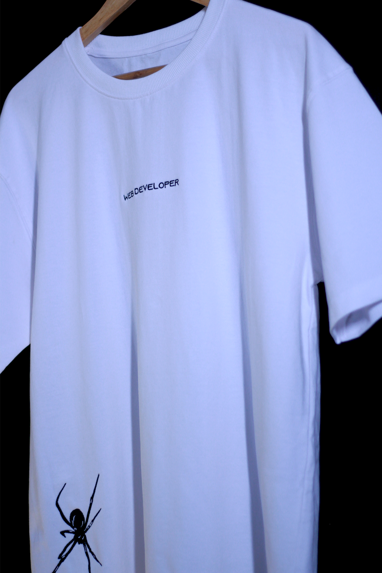 Web Developer White Tee
