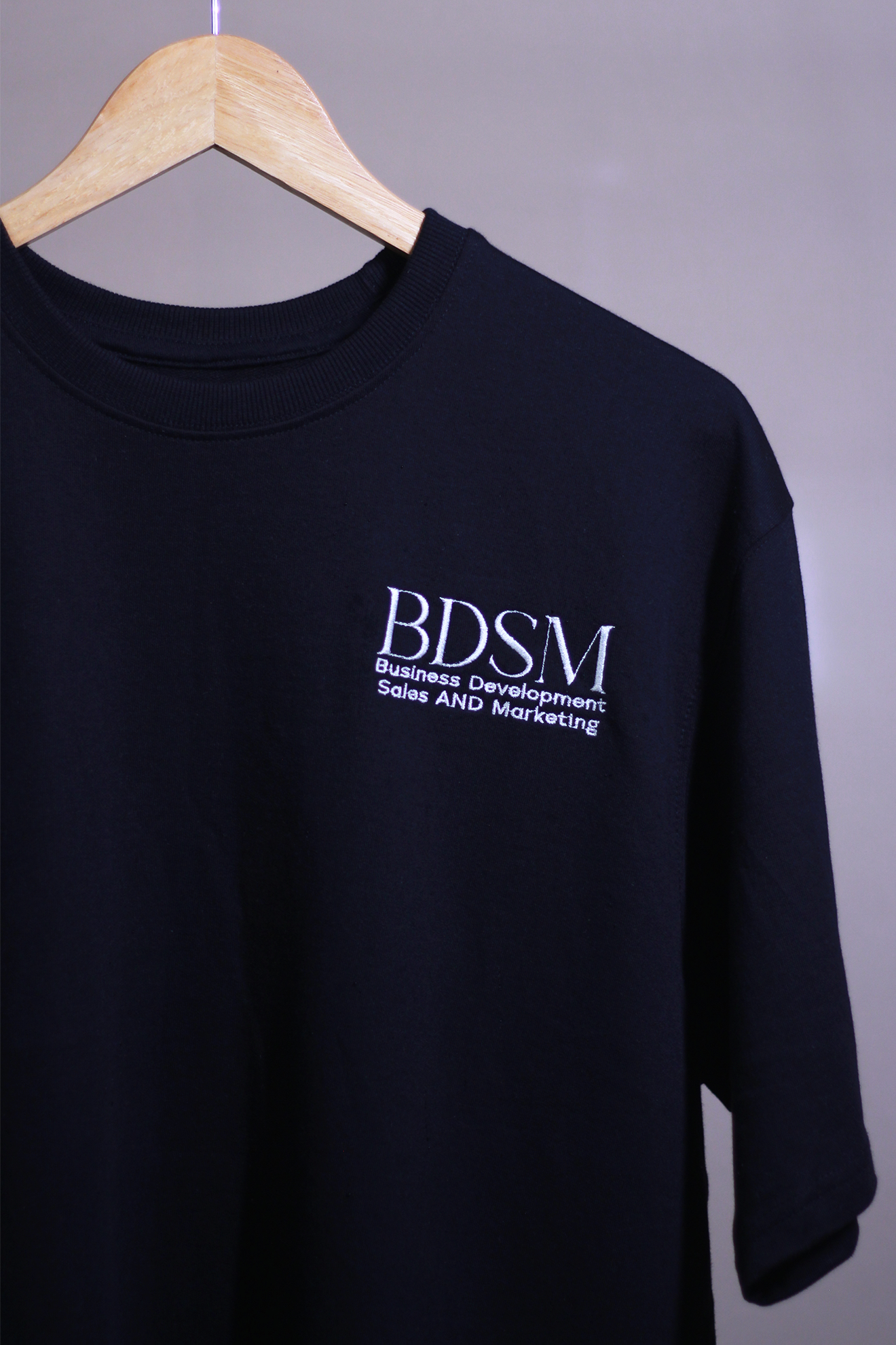 Black B.D.S.M. Tee