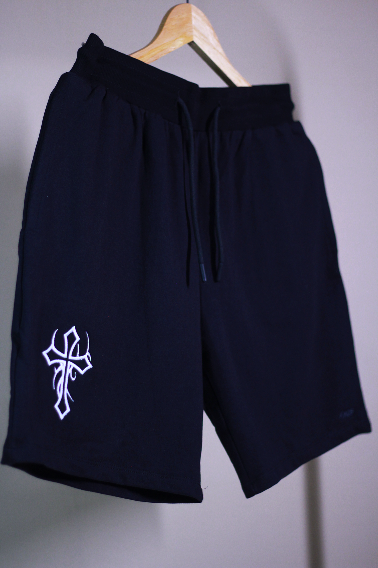 Cross Black Shorts
