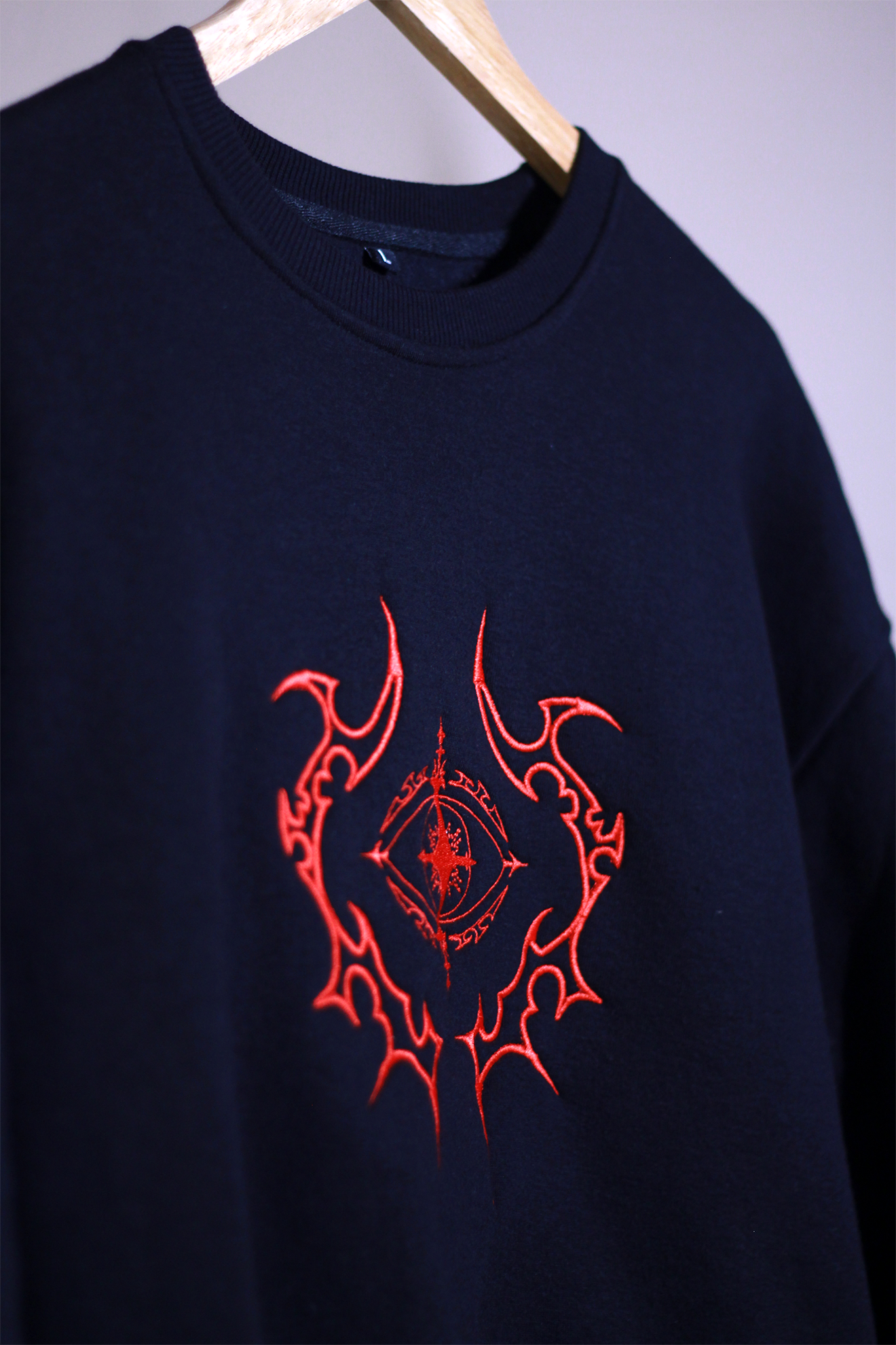Red Eye Black Sweatshirt