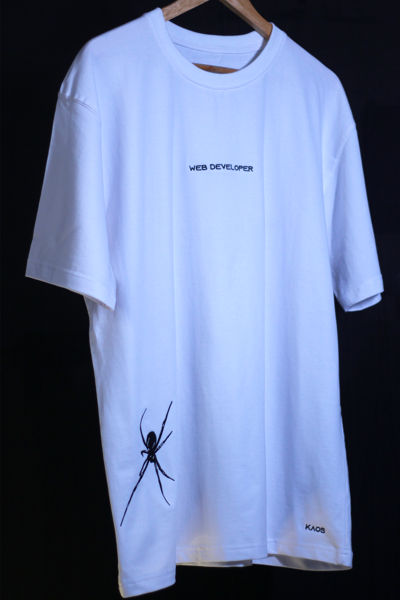 Web Developer White Tee