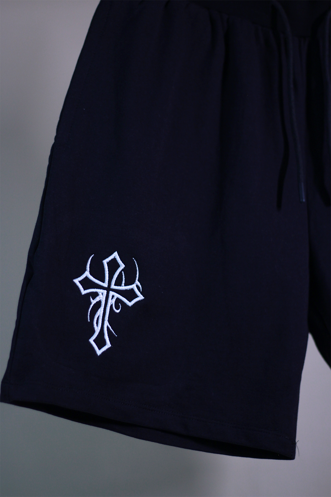 Cross Black Shorts